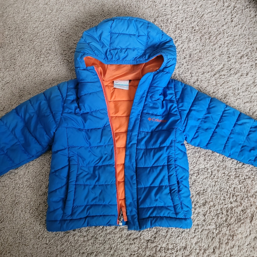 Columbia Kids Blue and Orange Jacket
